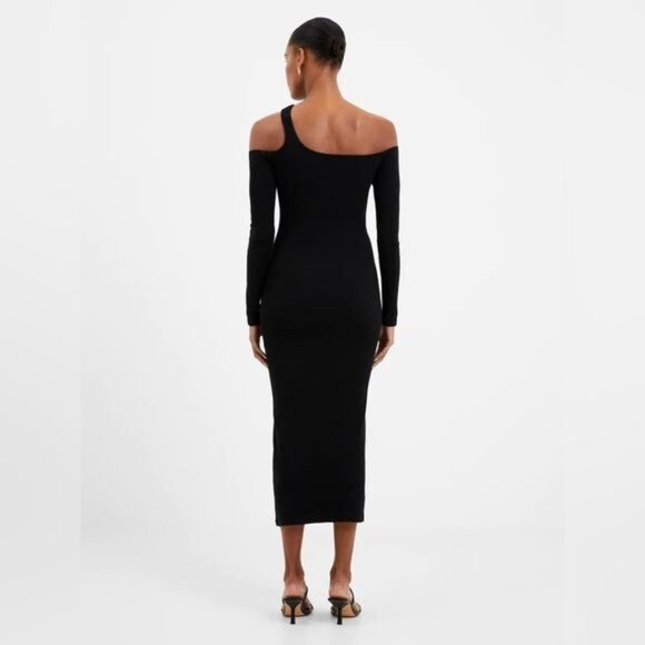 French Connection RassiaCheryle Cutout Dress Midi - Picture 6 of 12